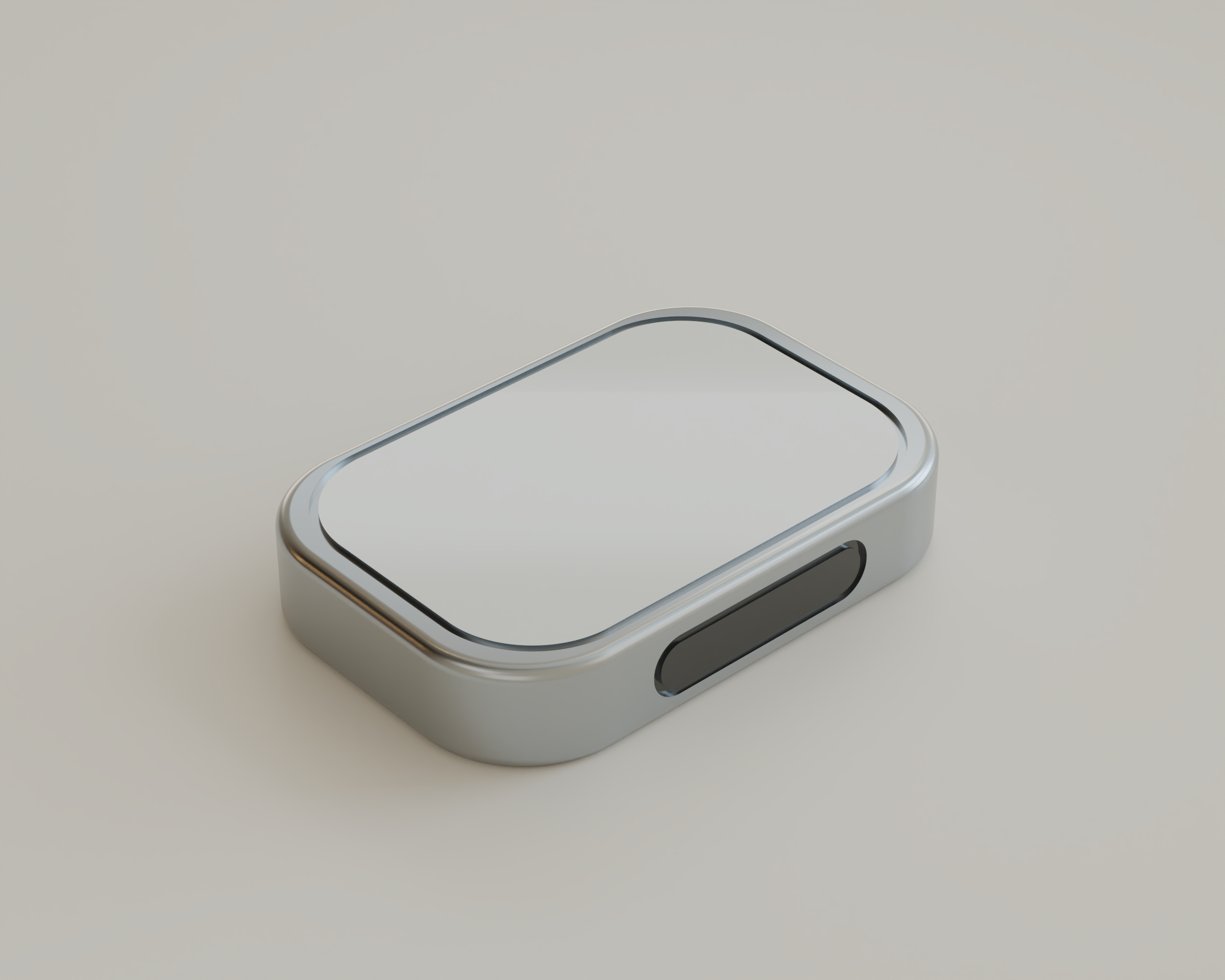 Presence Key in brushed steel